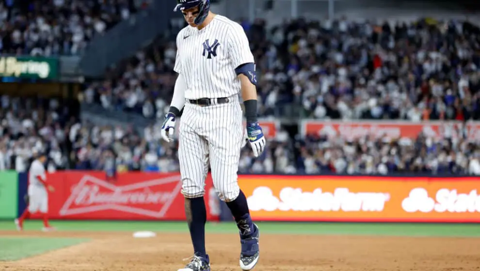 New York Yankees baseball fans are paying a premium for tickets to see Aaron Judge break a record