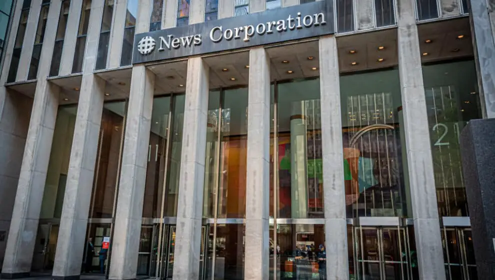 Mass media company News Corp. is eyeing Fox Corp. as it looks to form a merger with the TV company