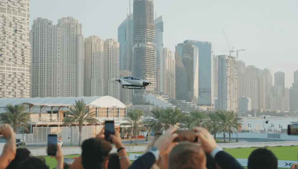 Dubai takes a big leap into the future with a successful deployment of a flying car