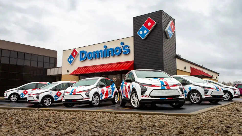 Domino’s Pizza is introducing electric vehicles (EVs) in its pizza-delivery fleet (Picture credit: Domino's)